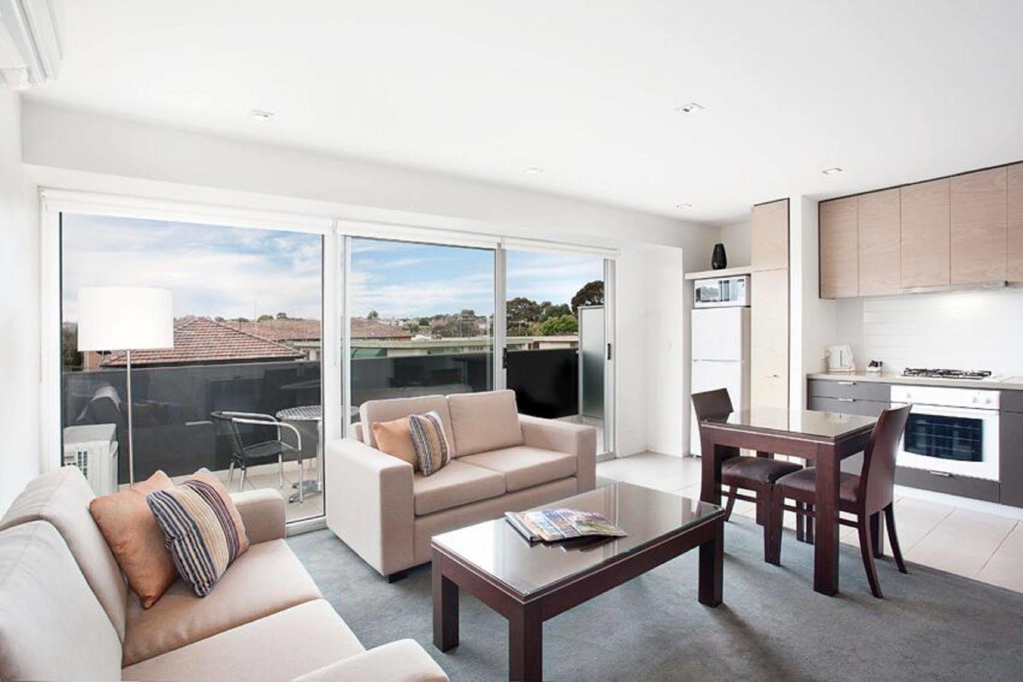 St Kilda Central Apartments Melbourne Exterior foto